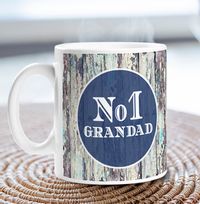 Tap to view No. 1 Grandad Personalised Mug