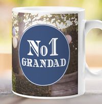 Tap to view No.1 Grandad Photo Upload Mug