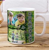 Tap to view No.1 Grandad Personalised Photo Mug
