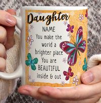 Tap to view Daughter Personalised Birthday Mug