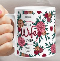 Tap to view Wife Personalised Birthday Mug