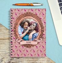 Tap to view Flamingo Frame Photo Notebook
