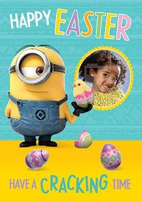 Tap to view Despicable Me Cracking Easter Photo Card