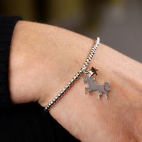 Tap to view Unicorn Rose Gold Star Bracelet