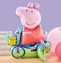 Tap to view Sitting Peppa Pig Balloon - Inflate At Home