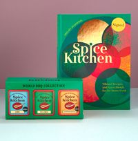 Tap to view Spice Kitchen Cook Book and Spice Trio