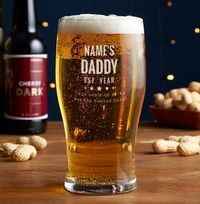 Tap to view Engraved Beer Glass - Wet the Babies Head