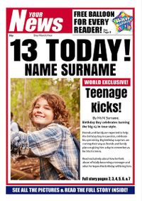 Tap to view Your News - His 13th