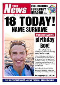 Tap to view Your News - His 18th