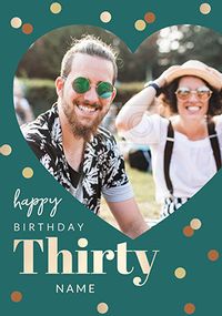 Tap to view 3OTH For Him Birthday Card