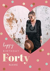 Tap to view 4OTH For Her Birthday Card