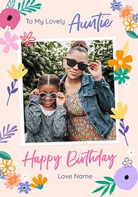 Tap to view Happy Birthday Auntie Photo Card