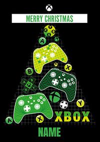Tap to view Merry Christmas Xbox Personalised Card