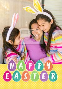 Tap to view Happy Easter Eggs Photo Card