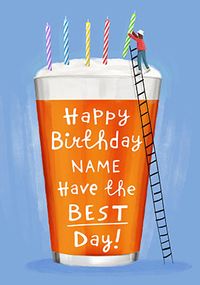 Tap to view Pint Birthday Card