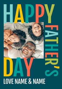 Tap to view Family Father's Day  Photo Card