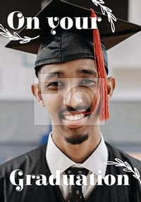 Tap to view Full Photo Graduation Card