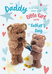 Tap to view Barley - From Your Little Girl Personalised Father's Day Card