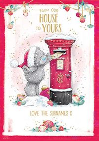 Tap to view Our House to Yours Christmas Personalised Card