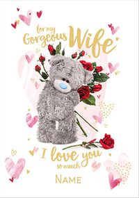 Tap to view Me To You - Wonderful Wife Valentine's Day Personalised Card