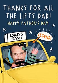 Tap to view Thanks for All the Lifts Dad Father's Day Card