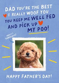 Tap to view Woof You Fathers Day Card