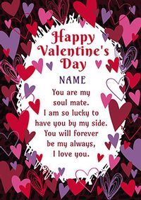 Tap to view Rhapsody Personalised Valentine Card