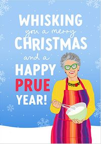 Tap to view Whisking You Spoof Christmas Card