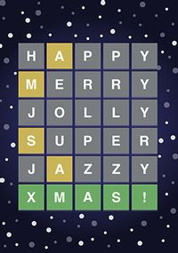 Tap to view Happy Jolly Merry Christmas Card