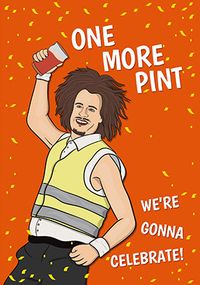 Tap to view One More Pint Birthday Card