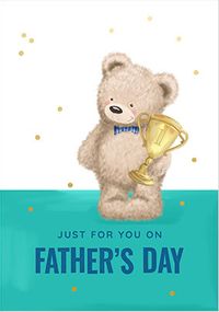 Tap to view Trophy Just For You Personalised Father's Day Card