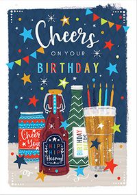 Tap to view Cheers Birthday Beers Card