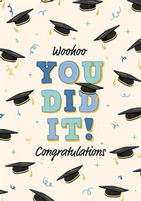 Tap to view You Did It Graduation Card