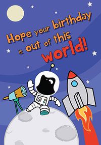 Tap to view Out of this World Birthday Card