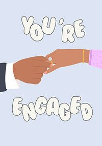 Tap to view You're Engaged Engagement Card
