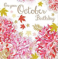 Tap to view Pink Flowers Birthday Card