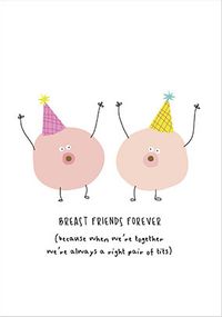 Tap to view Breast Friends Thinking of You Card