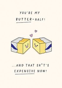 Tap to view You're My Butter Half Anniversary Card