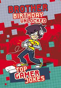 Tap to view Top Gamer Jokes Birthday Card