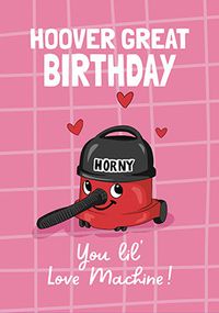 Tap to view Hoover Great Birthday Card