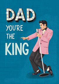 Tap to view Dad You're The King Fathers Day Card