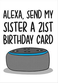 Tap to view Send A Funny 21st Birthday Card
