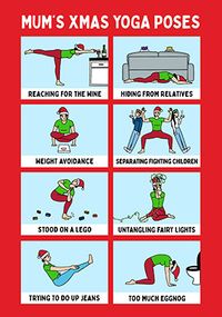 Tap to view Mum's Christmas Yoga Card