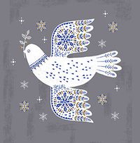 Tap to view Contemporary Dove Christmas Card