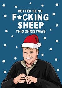 Tap to view No Sheep Christmas card