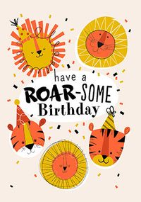 Tap to view Roarsome Birthday Card