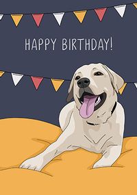 Tap to view Labrador Birthday Card