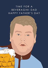 Tap to view Time for a Beveragini Father's Day Card