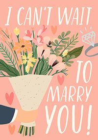 Tap to view Can't wait to marry you Wedding Card