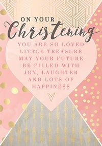 Tap to view On Your Christening Girl Card